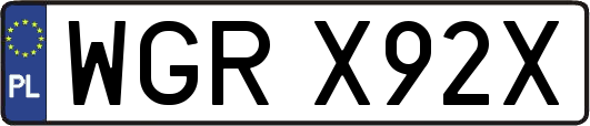 WGRX92X