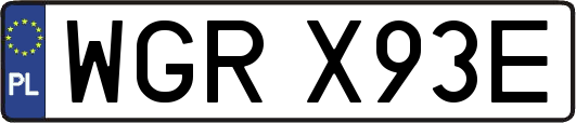 WGRX93E