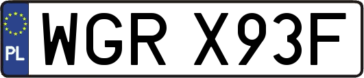 WGRX93F
