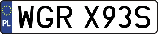 WGRX93S