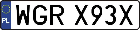 WGRX93X