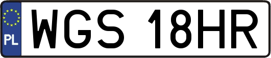 WGS18HR