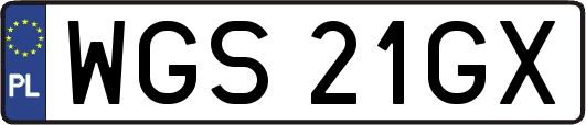 WGS21GX