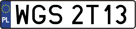 WGS2T13