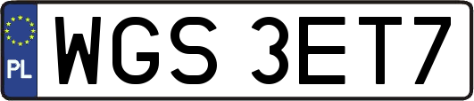 WGS3ET7