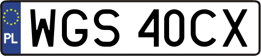 WGS40CX