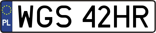 WGS42HR