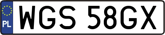 WGS58GX