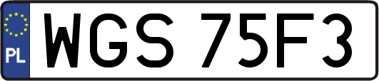 WGS75F3