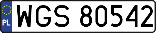 WGS80542