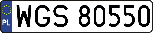 WGS80550