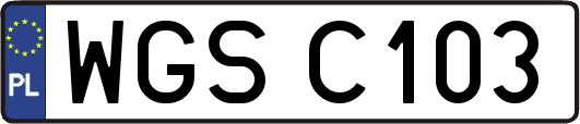 WGSC103