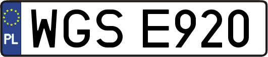 WGSE920