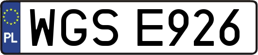 WGSE926