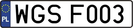 WGSF003