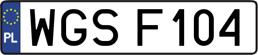 WGSF104