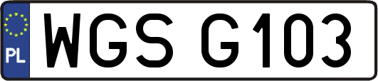 WGSG103