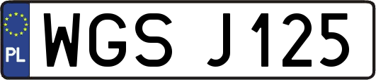 WGSJ125