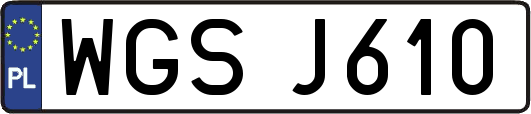 WGSJ610
