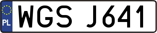 WGSJ641