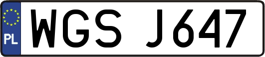 WGSJ647