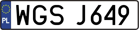 WGSJ649