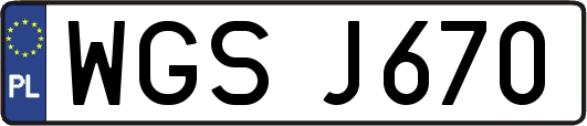 WGSJ670