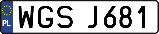 WGSJ681