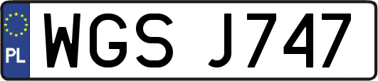 WGSJ747