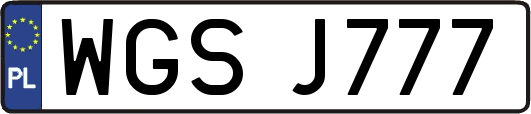 WGSJ777