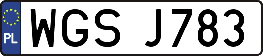 WGSJ783
