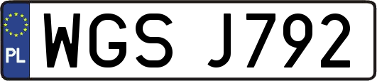 WGSJ792