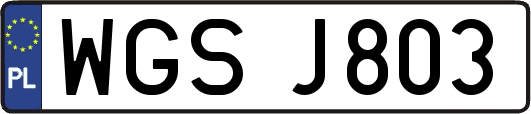 WGSJ803