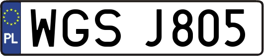 WGSJ805