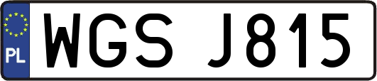 WGSJ815