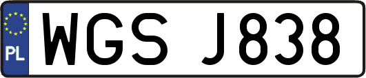 WGSJ838