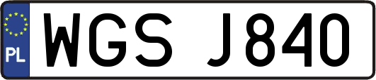 WGSJ840