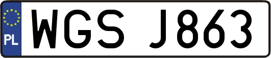 WGSJ863