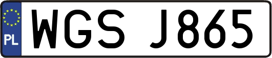 WGSJ865
