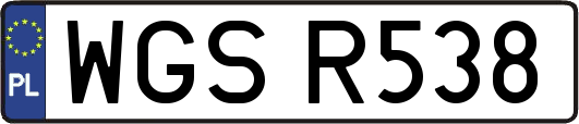 WGSR538