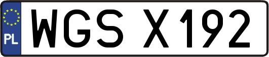 WGSX192