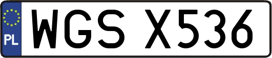 WGSX536