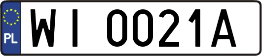 WI0021A