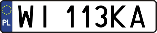 WI113KA