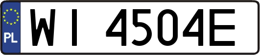 WI4504E