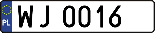 WJ0016