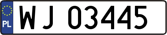 WJ03445