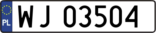 WJ03504