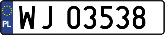 WJ03538