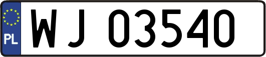 WJ03540